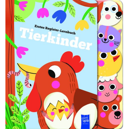 Erstes Register-Lernbuch - Tierkinder