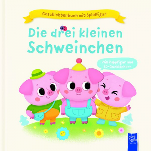 Julie Harman - Geschichtenbuch mit Spielfigur - Die drei kleinen Schweinchen