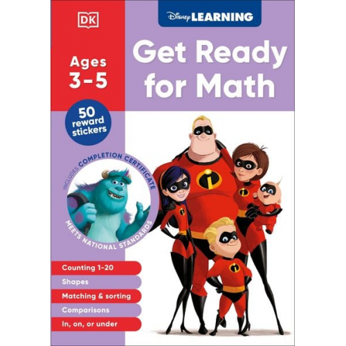 DK - Disney Learning Get Ready for Math