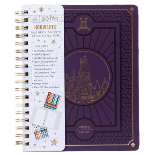 Insights - Harry Potter: Hogwarts Teacher's 12-Month Undated Planner