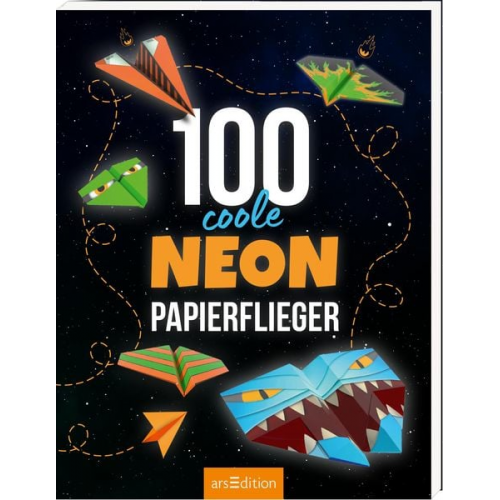 100 coole Neon-Papierflieger