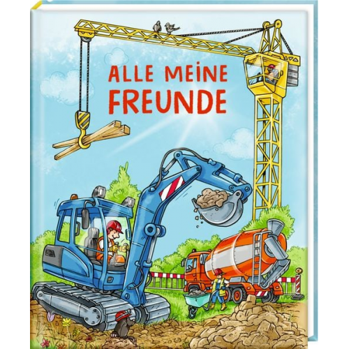 Freundebuch: Baustelle - Alle meine Freunde (Buchbonus)