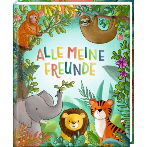 Freundebuch: Wilde Tiere - Alle meine Freunde