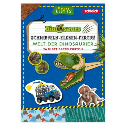 Schnippeln-Kleben-Fertig - Schleich Dinos