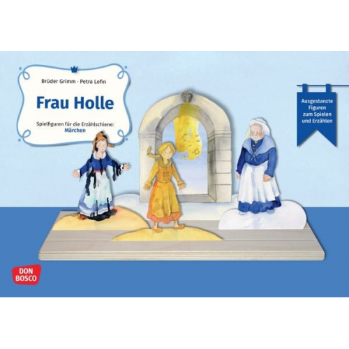 Brüder Grimm - Frau Holle. Erzählschienen-Figurenset