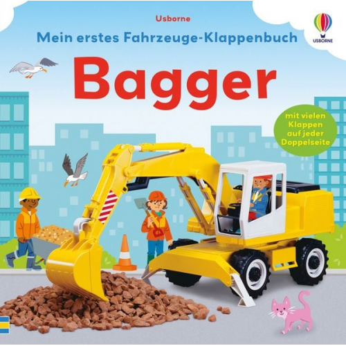 Mein erstes Fahrzeuge-Klappenbuch: Bagger