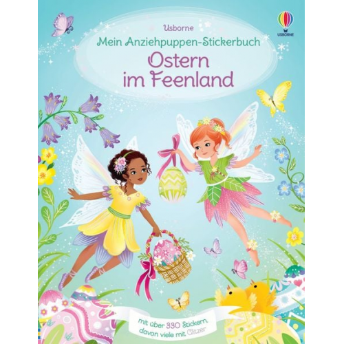 Mein Anziehpuppen-Stickerbuch: Ostern im Feenland