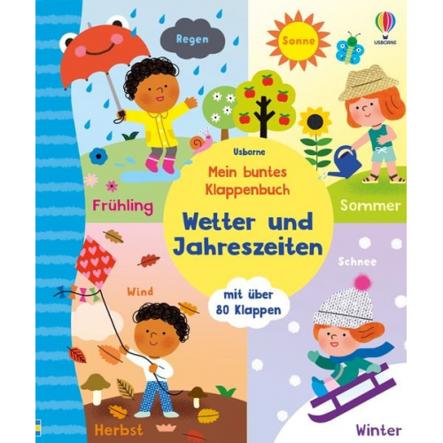 Mein buntes Klappenbuch: Wetter und Jahreszeiten