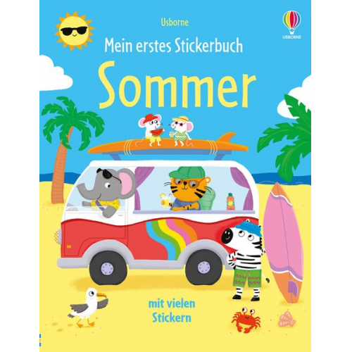 Mein erstes Stickerbuch: Sommer