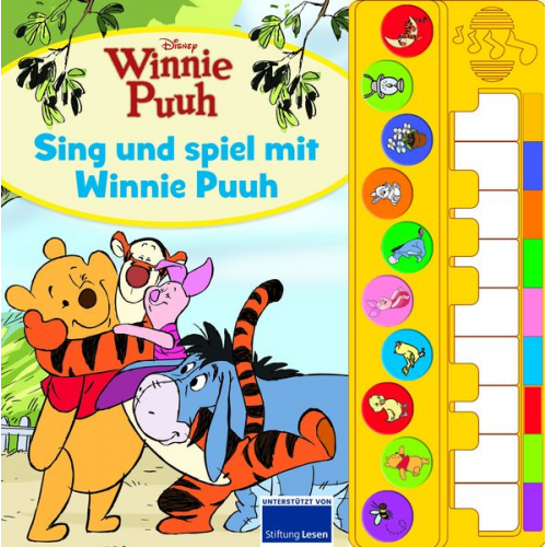 Disney Winnie Puuh - Sing und spiel mit Winnie Puuh - Liederbuch mit Klaviertast