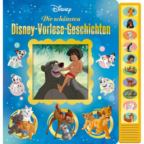 Disney - Die schönsten Disney-Vorlese-Geschichten - Pappbilderbuch zum Vorlesen - Soundbuch mit 10 tollen Geräuschen