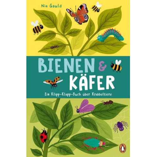 Molly Littleboy - Bienen & Käfer – Ein Klipp-Klapp-Buch über Krabbeltiere