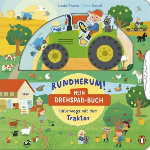 Linda Sturm - Rundherum! Mein Drehspaß-Buch – Unterwegs mit dem Traktor