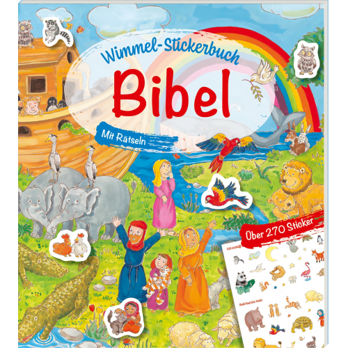 Melissa Schirmer - Wimmel-Stickerbuch Bibel