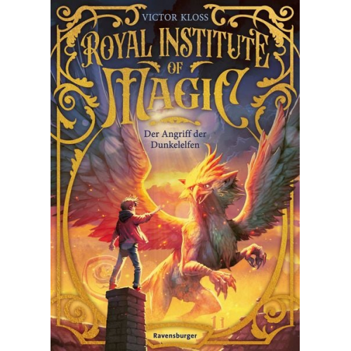 Victor Kloss - Royal Institute of Magic, Band 3: Der Angriff der Dunkelelfen | Fantastisches Kinderbuch ab 10 Jahre