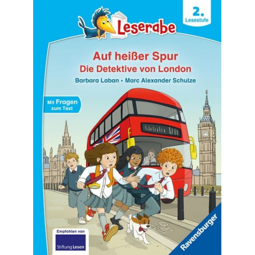 Barbara Laban - Auf heißer Spur - Die Detektive von London - Leserabe ab 2. Klasse - Erstlesebuch für Kinder ab 7 Jahren