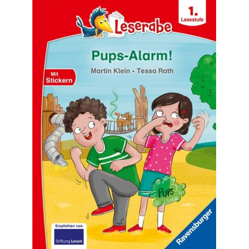 Martin Klein - Pups-Alarm - lesen lernen mit dem Leseraben - Erstlesebuch - Kinderbuch ab 6 Jahren - Lesenlernen 1. Klasse Jungen und Mädchen (Leserabe 1. Klasse)