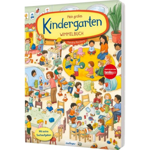 Mein großes Kindergarten-Wimmelbuch