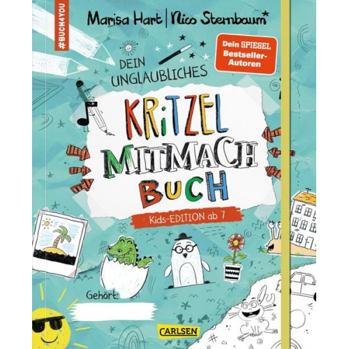 Marisa Hart Nico Sternbaum - #buch4you: Dein unglaubliches Kritzel-Mitmach-Buch