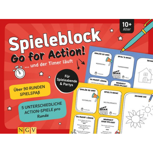 Der große Spieleblock Action-Spiele