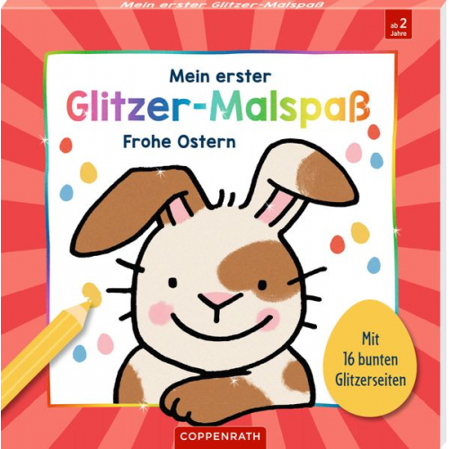 Maja Bach - Mein 1. Glitzer-Malspaß: Frohe Ostern