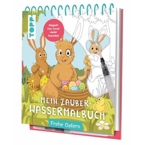 Janina Heese - Mein Zauber-Wassermalbuch Frohe Ostern