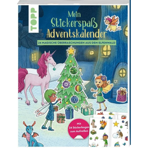 Mimi Hecher - Mein Stickerspaß-Adventskalender