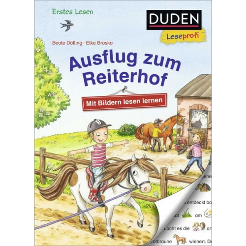 Beate Dölling - Duden Leseprofi – Mit Bildern lesen lernen: Ausflug zum Reiterhof, Erstes Lesen