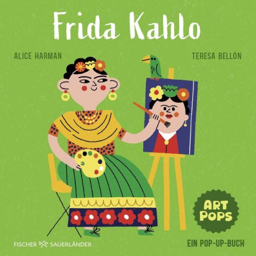 Alice Harman - ART POPS: Frida Kahlo