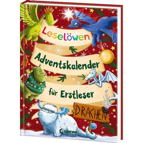 Vanessa Walder Ann-Katrin Heger Amelie Benn Stütze & Vorbach - Leselöwen-Adventskalender für Erstleser - Drachen