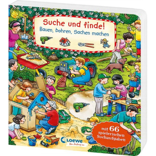 Suche und finde! Bauen, bohren, Sachen machen