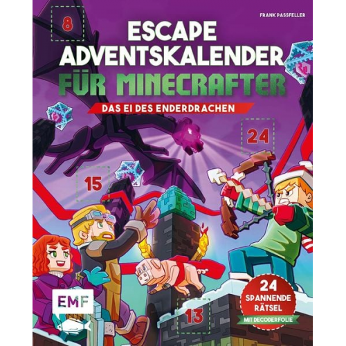 Frank Passfeller - Escape-Adventskalender für Minecrafter: Das Ei des Enderdrachen