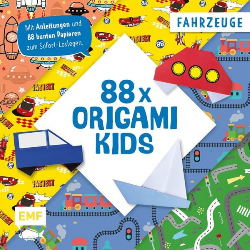 Thade Precht - 88 x Origami Kids – Fahrzeuge