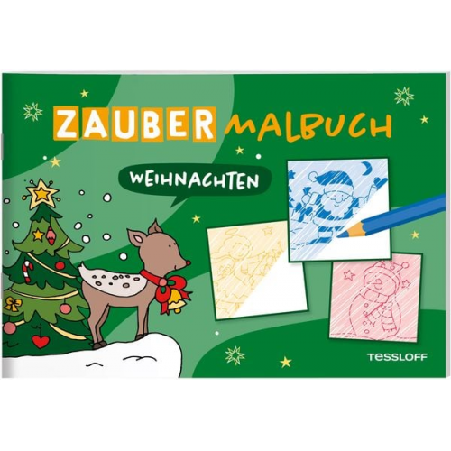 Zaubermalbuch. Weihnachten