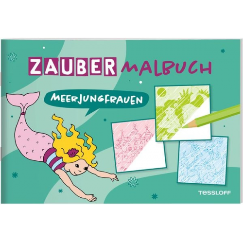 Zaubermalbuch. Meerjungfrauen