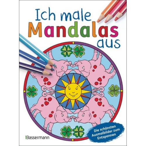 Ich male Mandalas aus. Mandalablock für Kindergarten und Vorschule