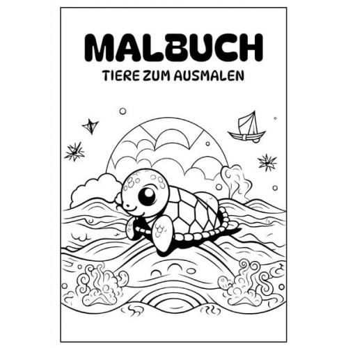 Dagmar Sim - Malbuch Ausmalbilder Tiere