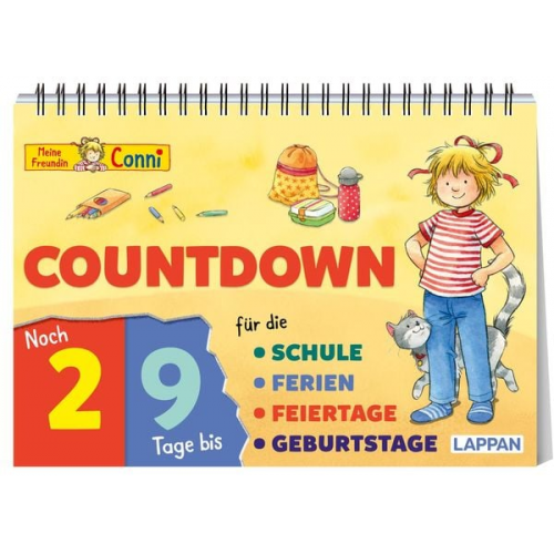 Countdown für die Schule mit Conni