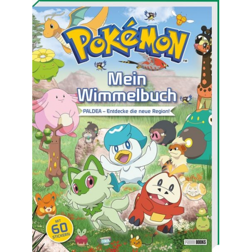 Pokémon - Pokémon: Mein Wimmelbuch: Paldea – Entdecke die neue Region!