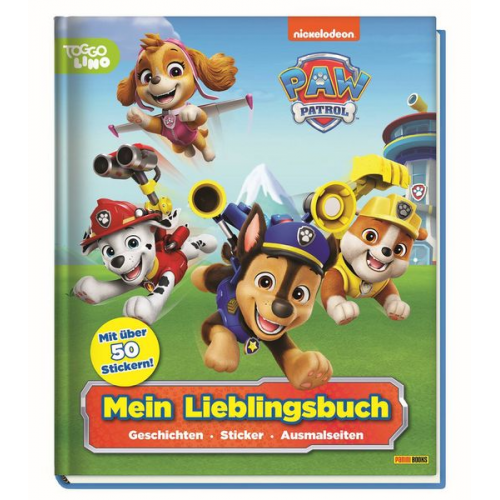 PAW Patrol: Mein Lieblingsbuch - Geschichten - Sticker - Ausmalseiten