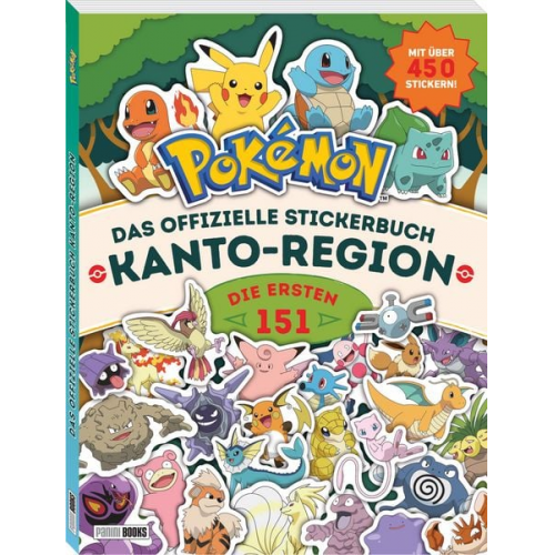 Panini Pokémon - Pokémon: Das offizielle Stickerbuch Kanto-Region - Die ersten 151