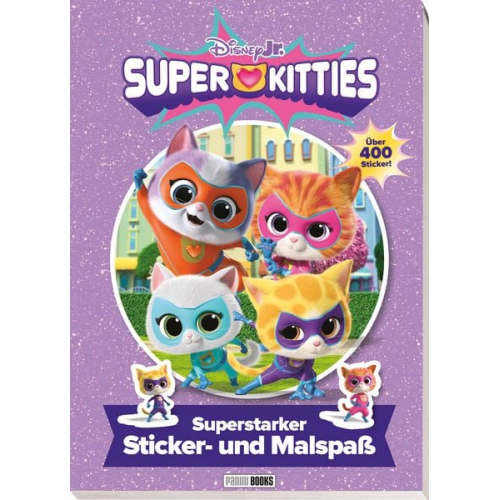 Walt Disney Panini - Disney Junior SuperKitties: Superstarker Sticker- und Malspaß