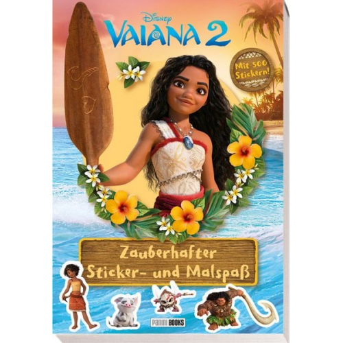 Disney Vaiana 2: Zauberhafter Sticker- und Malspaß