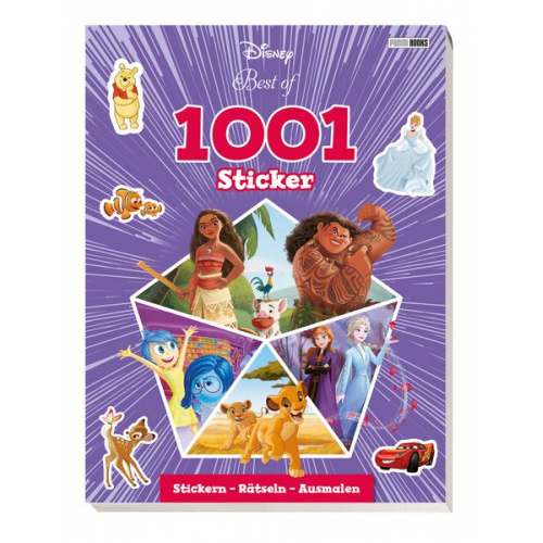 Disney Best of: 1001 Sticker - Stickern - Rätseln - Ausmalen