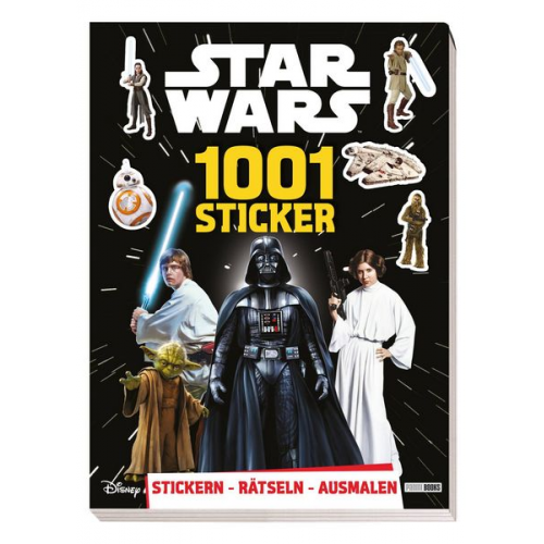 Star Wars: 1001 Sticker - Stickern - Rätseln - Ausmalen