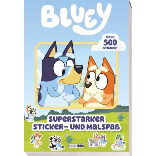 Bluey: Superstarker Sticker- und Malspaß