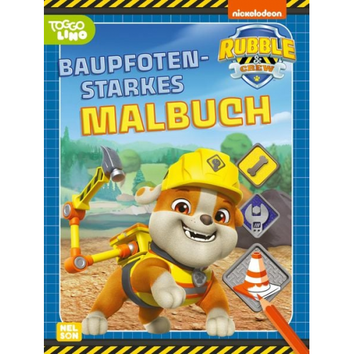 Rubble & Crew: Baupfotenstarkes Malbuch