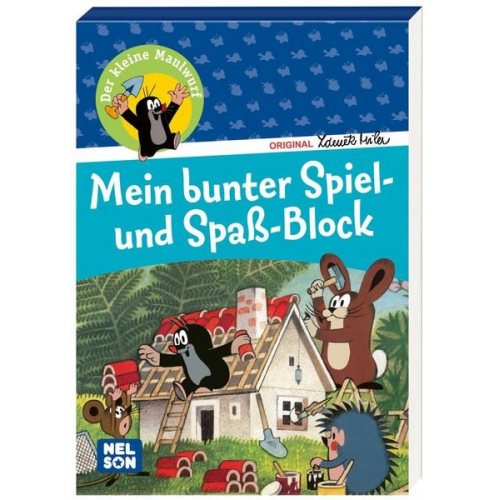 Der kleine Maulwurf: Mein bunter Spiel- und Spaß-Block