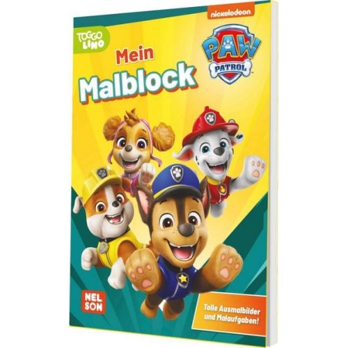 PAW Patrol Mitmachbuch: Mein Malblock