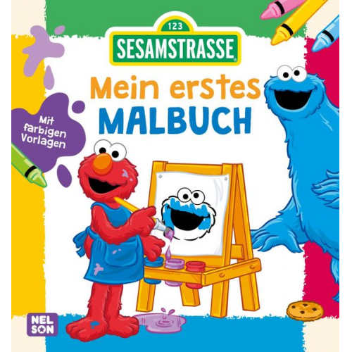 Sesamstraße: Mein erstes Malbuch